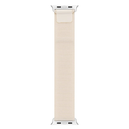 Vildt Fed Metal Og Nylon Universal Rem passer til Apple Smartwatch - Hvid#serie_4