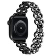 Incredibilmente Piacevole Apple Smartwatch Metallo E Strass Universali Cinturino