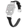 Molto Resistente Apple Smartwatch Vera Pelle E Strass Universali Cinturino
