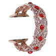 Mega Elegante Apple Smartwatch Metallo E Strass Universali Cinturino