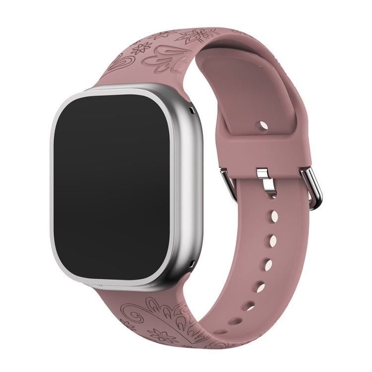 Helt Vildt Pænt Silikone Universal Rem passer til Apple Smartwatch - Brun#serie_2