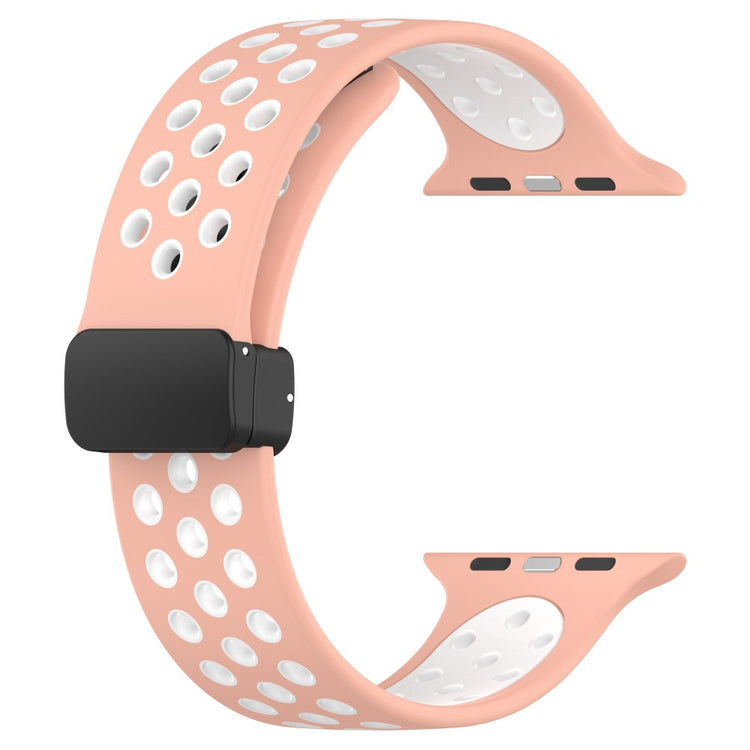 Alle Tiders Silikone Universal Rem passer til Apple Smartwatch - Pink#serie_1