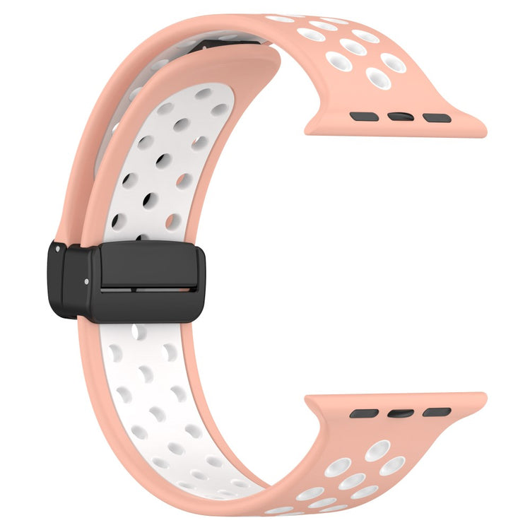 Alle Tiders Silikone Universal Rem passer til Apple Smartwatch - Pink#serie_1