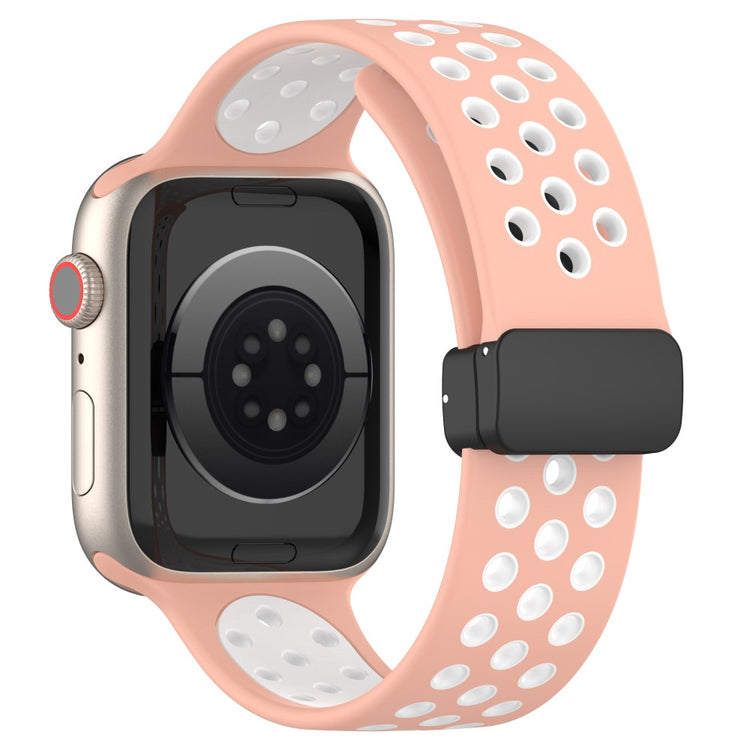 Alle Tiders Silikone Universal Rem passer til Apple Smartwatch - Pink#serie_1