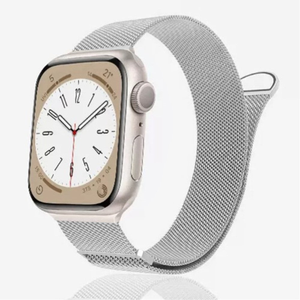 Kønt Metal Universal Rem passer til Apple Smartwatch - Sort#serie_4