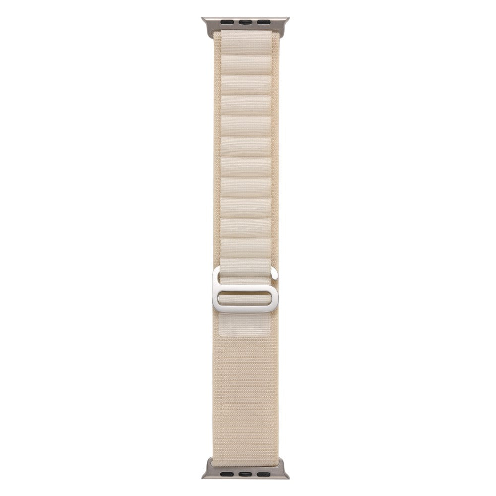 Vildt Fantastisk Nylon Universal Rem passer til Apple Smartwatch - Hvid#serie_4