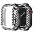 Resistente Apple Smartwatch Plastica e Strass Cover