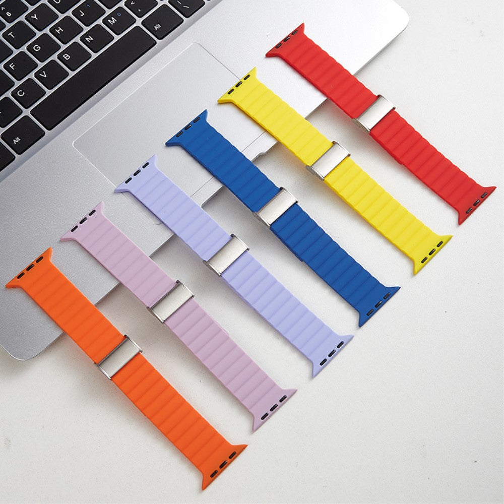 Apple Watch Series 9 45mm / Ultra 2 silicone strap - Grey#serie_2