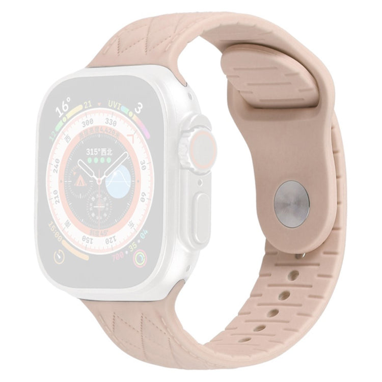 Mega Godt Silikone Universal Rem passer til Apple Smartwatch - Pink#serie_5