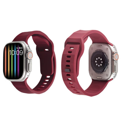 Mega Elegant Silikone Universal Rem passer til Apple Smartwatch - Hvid#serie_12