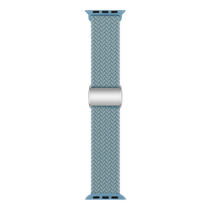 Mega Skøn Metal Og Nylon Universal Rem passer til Apple Smartwatch - Blå#serie_15