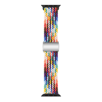 Mega Skøn Metal Og Nylon Universal Rem passer til Apple Smartwatch - Flerfarvet#serie_16