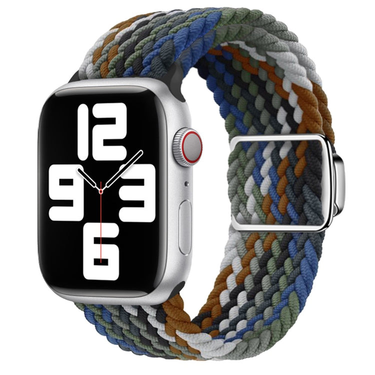 Mega Skøn Metal Og Nylon Universal Rem passer til Apple Smartwatch - Flerfarvet#serie_19