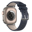 Brillante Apple Smartwatch Metallo E Finta Pelle Universali Cinturino