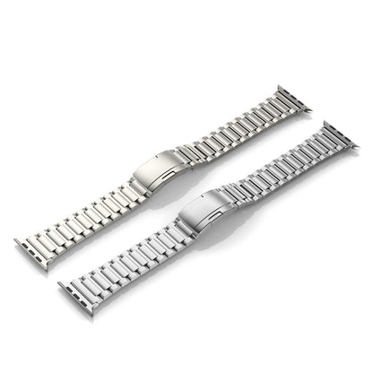 Vildt Kønt Metal Universal Rem passer til Apple Smartwatch - Sølv#serie_2