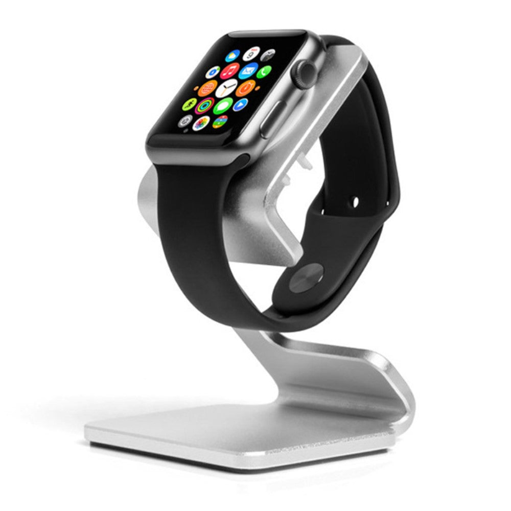 Apple Watch Series 1-3 42mm / Apple Watch Series 1-3 38mm Metal Holder - Sølv#serie_069