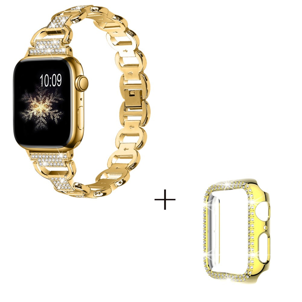 Metal Cover passer til Apple Watch Series 1-3 38mm - Guld#serie_2