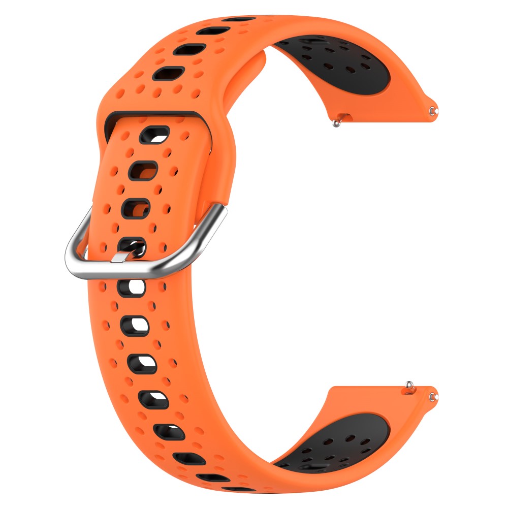 Super Holdbart Silikone Universal Rem passer til Samsung Smartwatch - Orange#serie_4