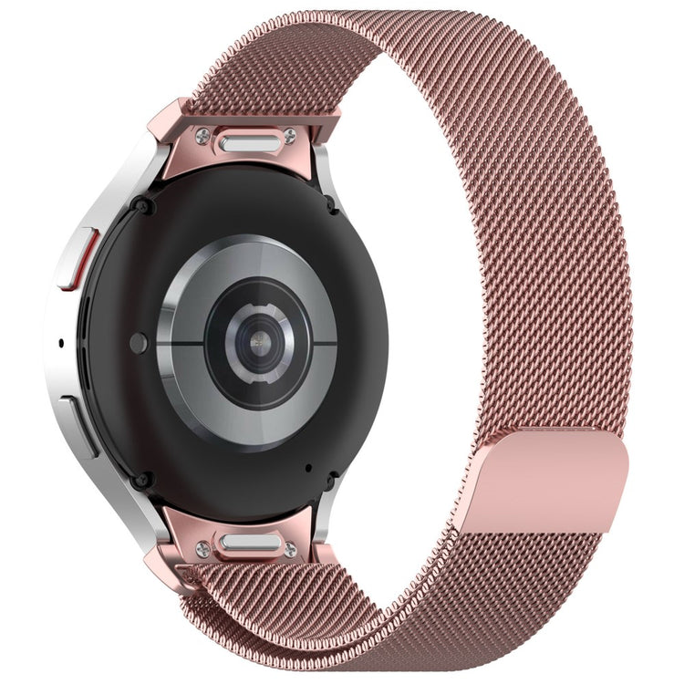 Helt Vildt Smuk Metal Universal Rem passer til Samsung Smartwatch - Pink#serie_4