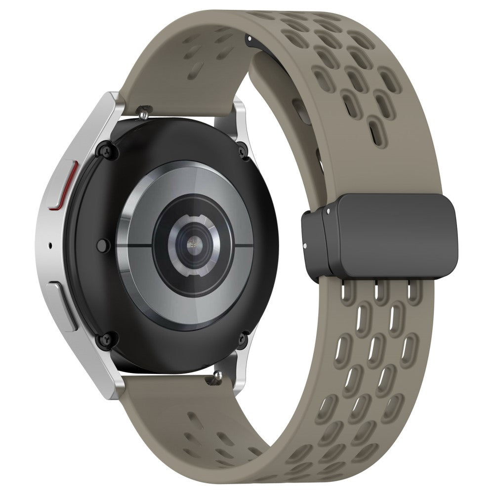 22mm simple silicone strap for Samsung and Huawei watch - Space Grey#serie_13