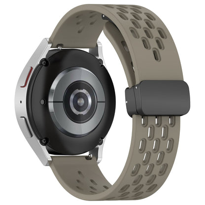 22mm simple silicone strap for Samsung and Huawei watch - Space Grey#serie_13