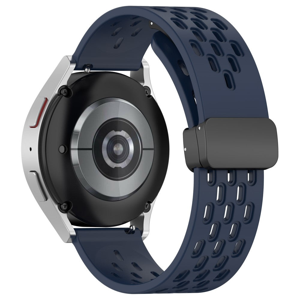 22mm simple silicone strap for Samsung and Huawei watch - Midnight Blue#serie_16