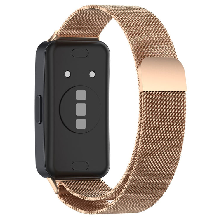 Mega Fed Metal Rem passer til Huawei Band 8 - Pink#serie_2