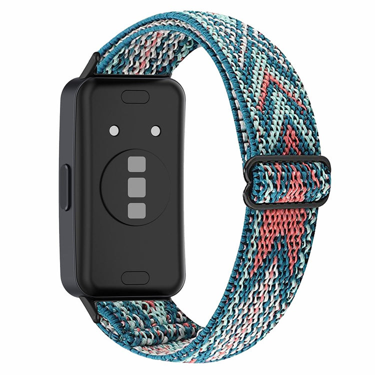 Super Holdbart Nylon Rem passer til Huawei Band 8 - Flerfarvet#serie_6