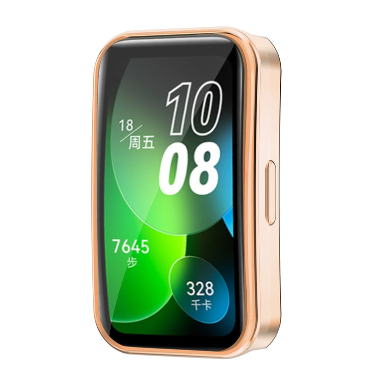 Rigtigt Flot Silikone Cover passer til Huawei Band 8 - Pink#serie_4