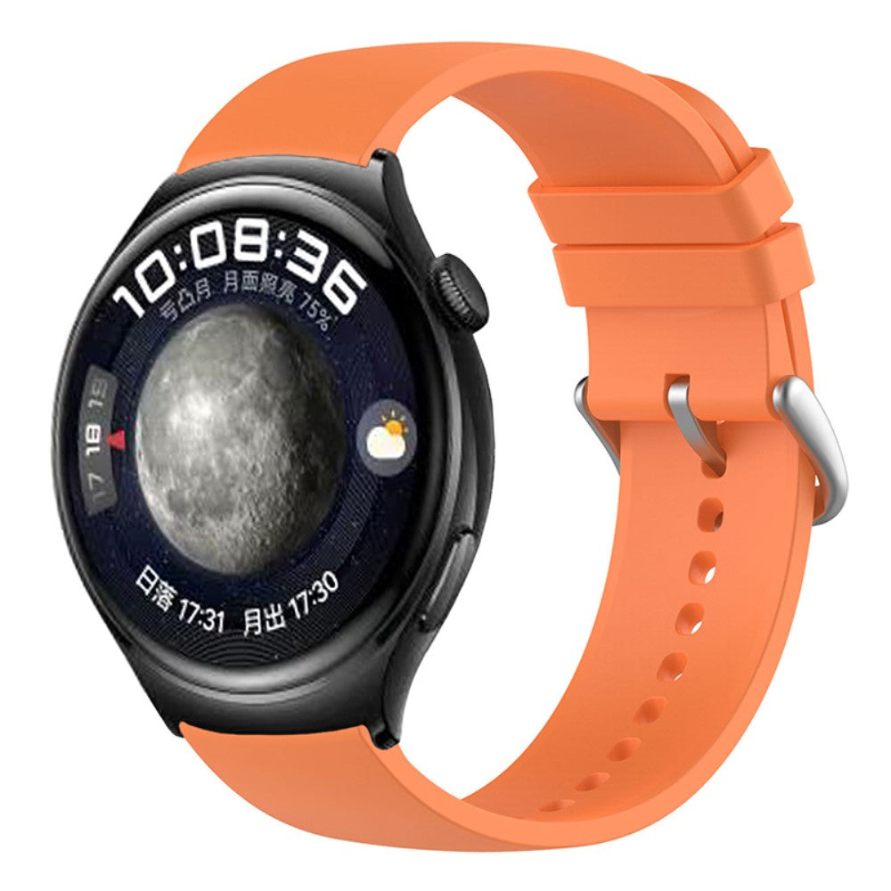 Super Slidstærk Silikone Universal Rem passer til Smartwatch - Orange#serie_3