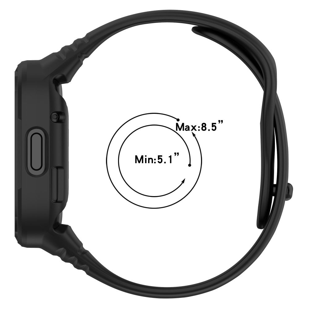 Xiaomi Redmi Watch 3 silicone strap with protective cover - Light Pink#serie_6