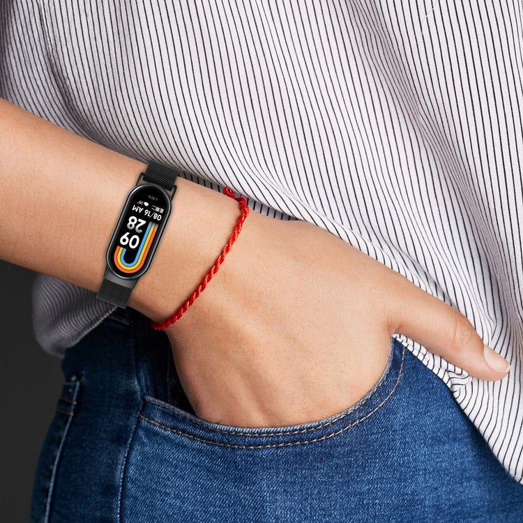 Vildt Nydelig Metal Rem passer til Xiaomi Smart Band 8 - Flerfarvet#serie_5