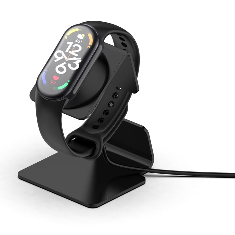 Metal Ladestation passer til Xiaomi Smart Band 8 - Sort#serie_1