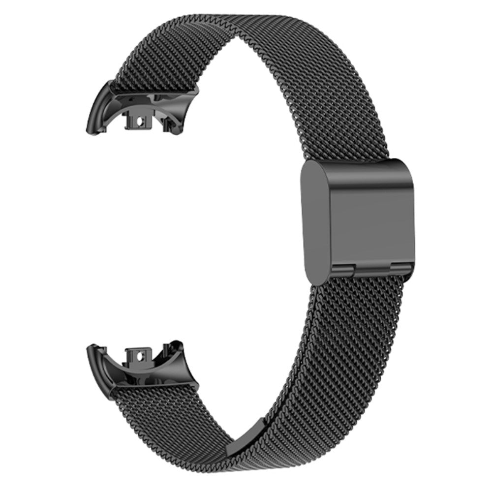 Meget Elegant Metal Rem passer til Xiaomi Smart Band 8 - Sort#serie_1