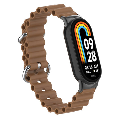 Flot Silikone Cover passer til Xiaomi Smart Band 8 - Brun#serie_10