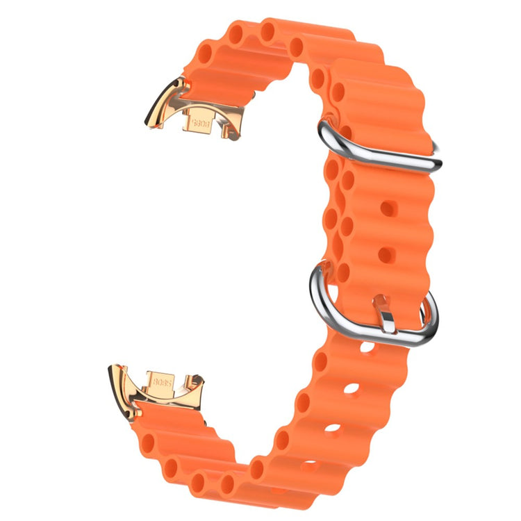 Flot Silikone Cover passer til Xiaomi Smart Band 8 - Orange#serie_14