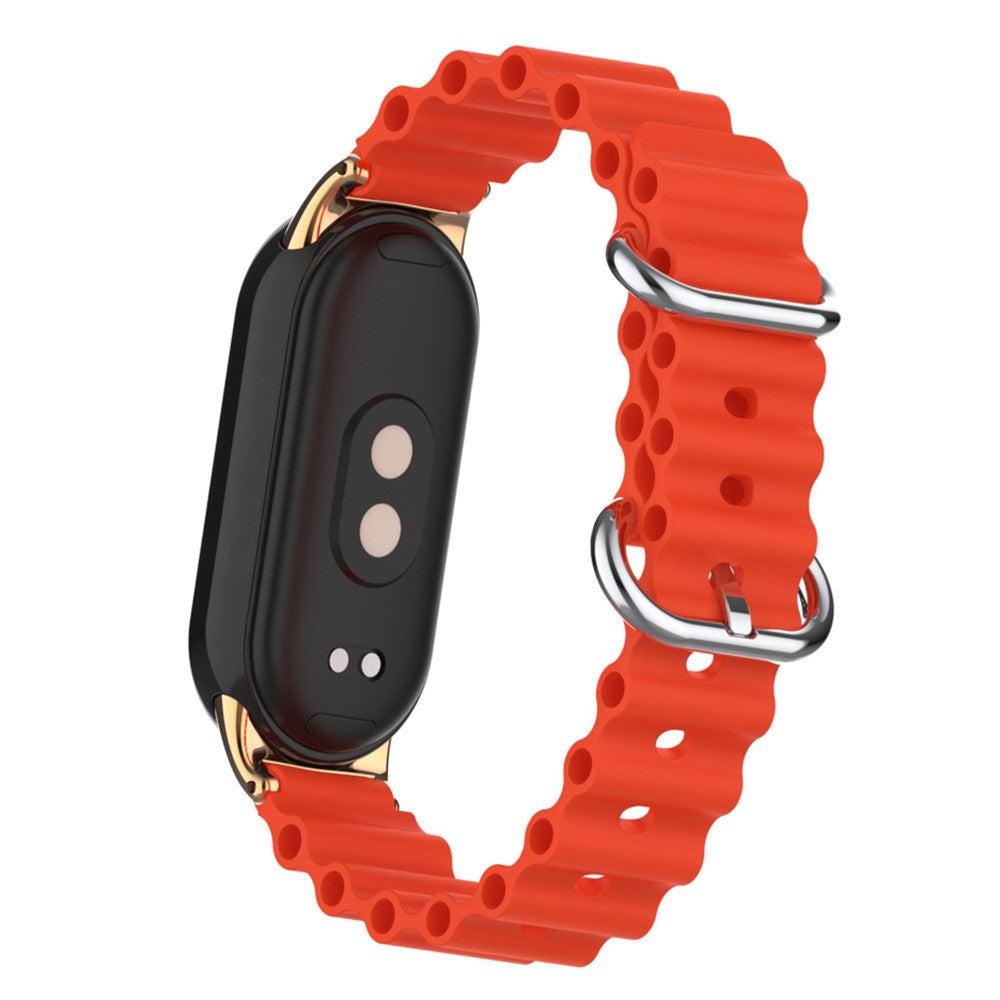 Flot Silikone Cover passer til Xiaomi Smart Band 8 - Rød#serie_15