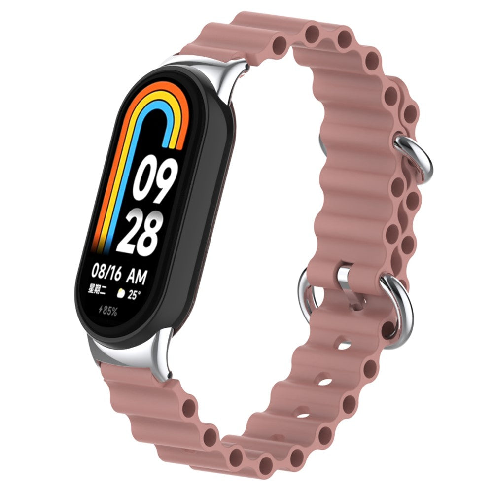 Flot Silikone Cover passer til Xiaomi Smart Band 8 - Pink#serie_4