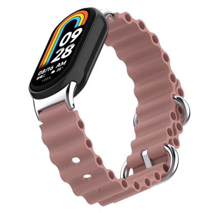 Flot Silikone Cover passer til Xiaomi Smart Band 8 - Pink#serie_4