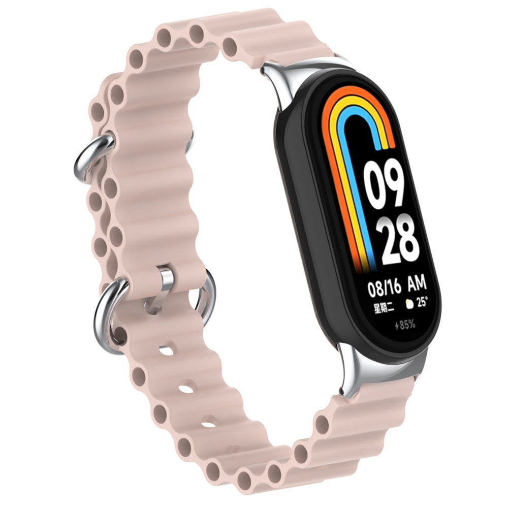 Flot Silikone Cover passer til Xiaomi Smart Band 8 - Pink#serie_5