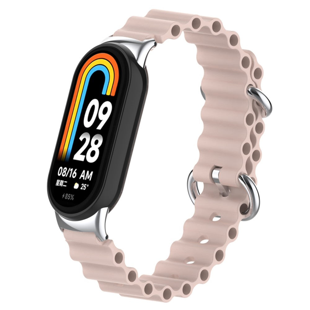 Flot Silikone Cover passer til Xiaomi Smart Band 8 - Pink#serie_5