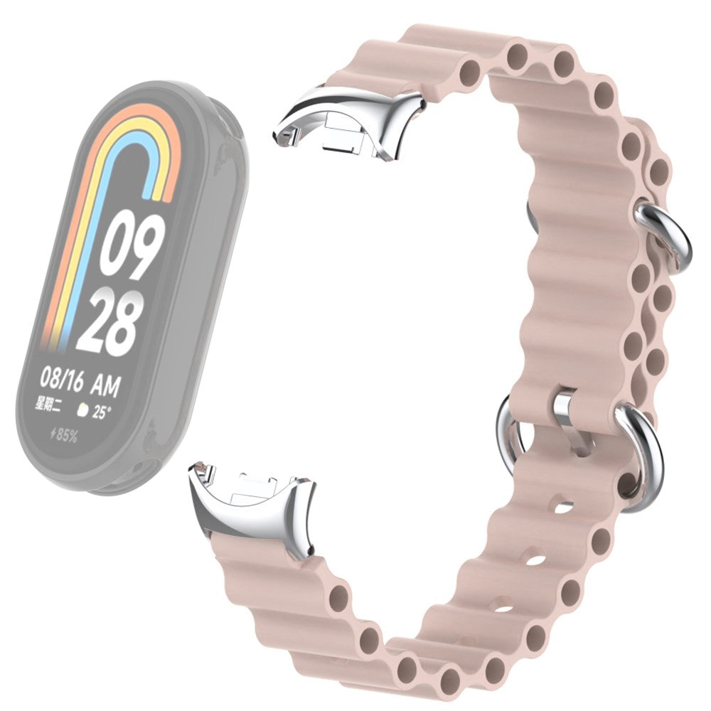 Flot Silikone Cover passer til Xiaomi Smart Band 8 - Pink#serie_5