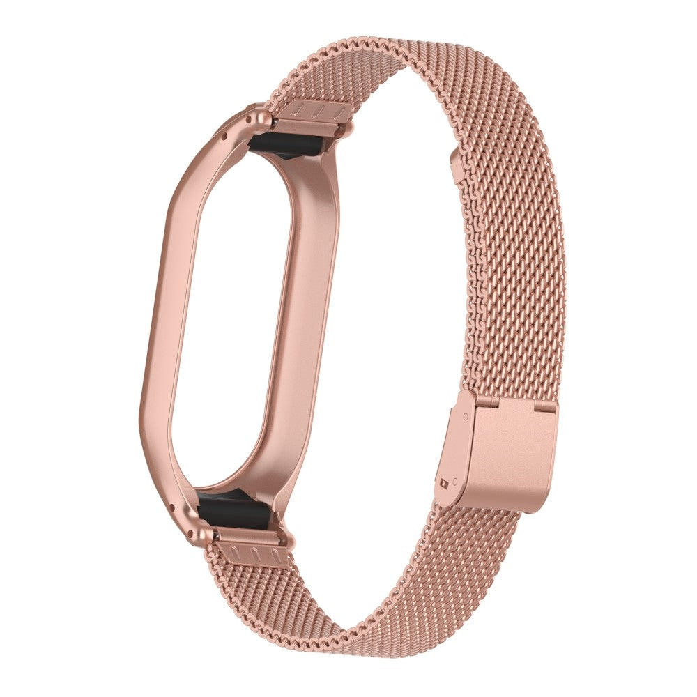 Godt Metal Cover passer til Xiaomi Smart Band 8 - Pink#serie_6