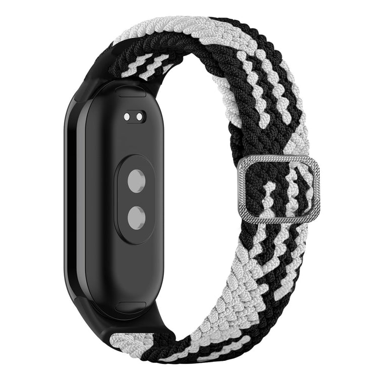 Vildt Fint Nylon Cover passer til Xiaomi Smart Band 8 - Sort#serie_18