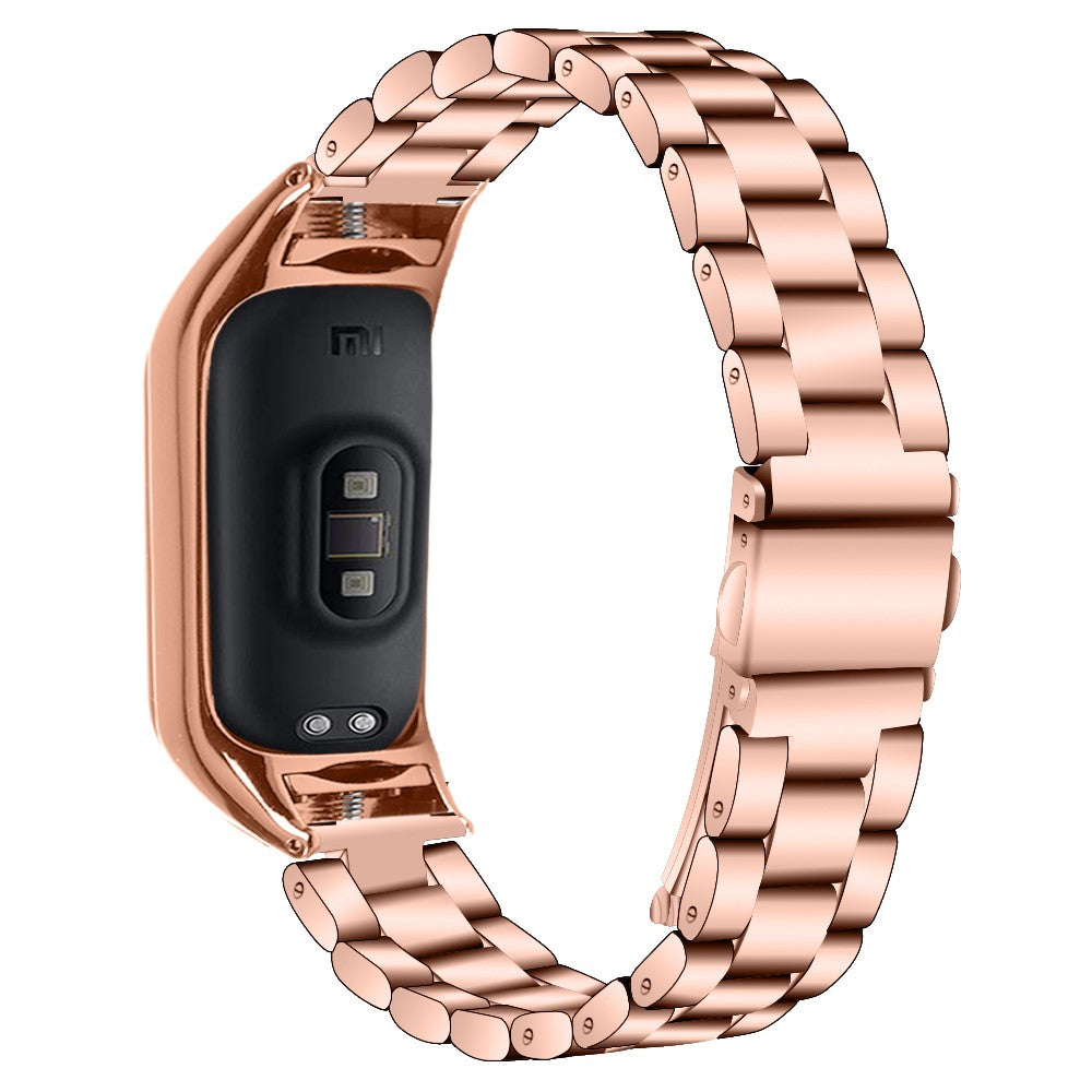 Rigtigt Kønt Metal Rem passer til Xiaomi Smart Band 8 - Pink#serie_3