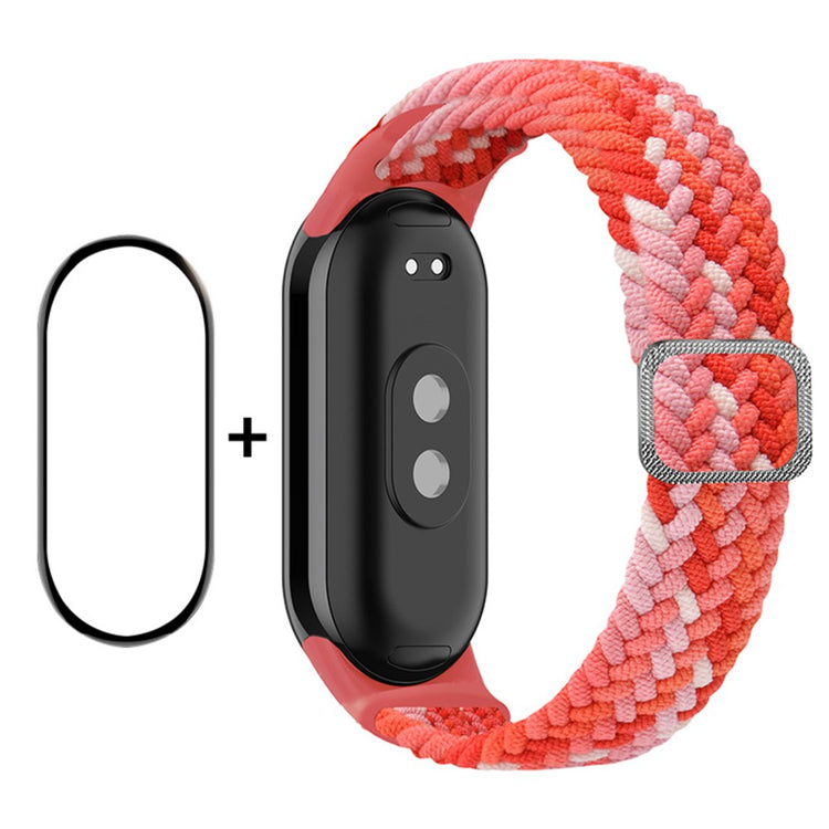 Silikone Skærmbeskytter passer til Xiaomi Smart Band 8 - Rød#serie_13