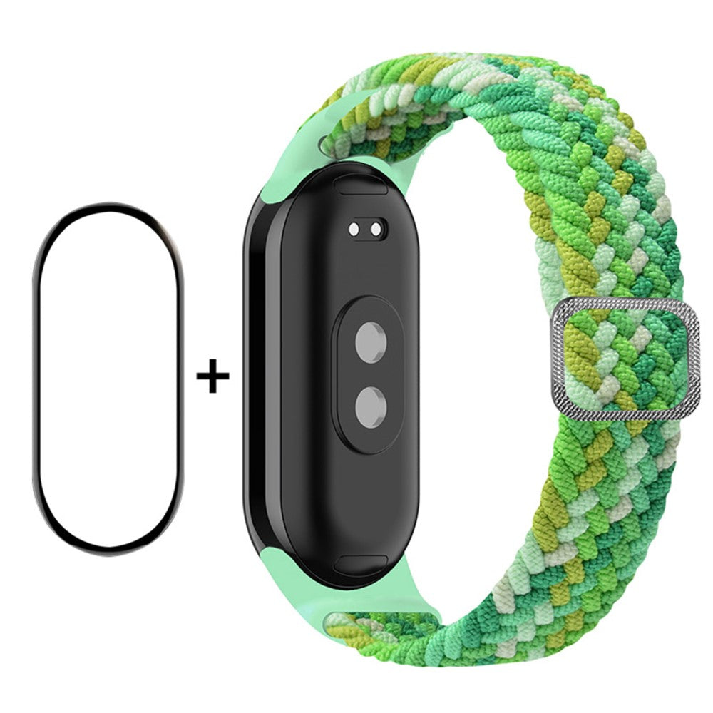 Silikone Skærmbeskytter passer til Xiaomi Smart Band 8 - Grøn#serie_3