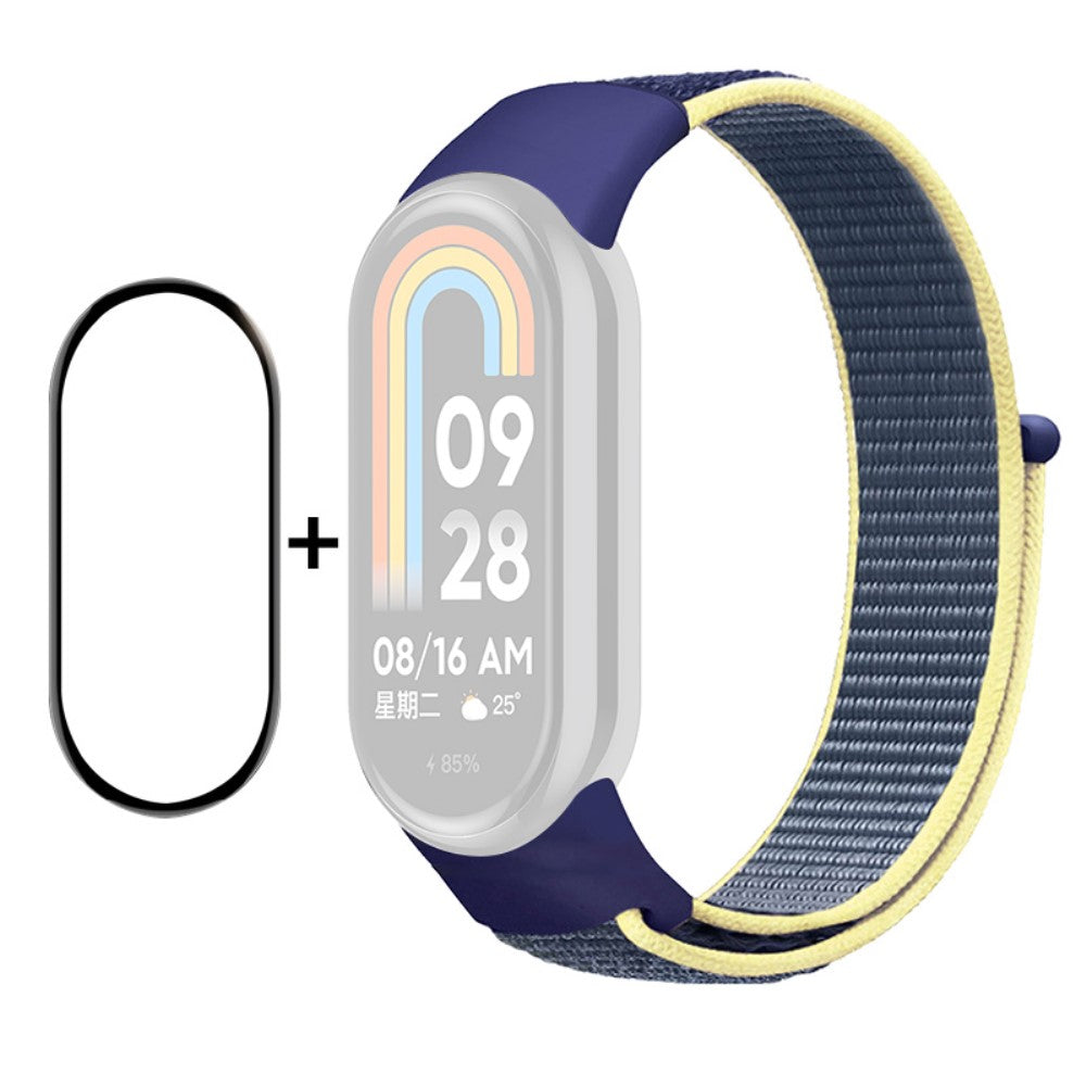 Silikone Skærmbeskytter passer til Xiaomi Smart Band 8 - Blå#serie_4