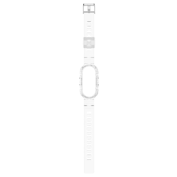 Helt Vildt Fint Silikone Rem passer til Xiaomi Smart Band 8 - Hvid#serie_6