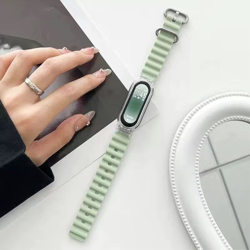 Eminent Silikone Rem passer til Xiaomi Smart Band 8 - Grøn#serie_3